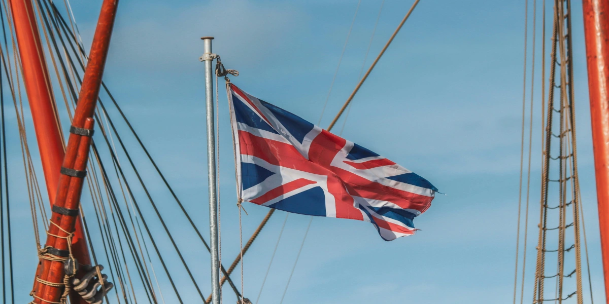 A Vessel Sailing from China to the UK