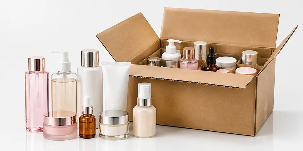 Sensitive cargo including cosmetics and liquids screened for sea freight